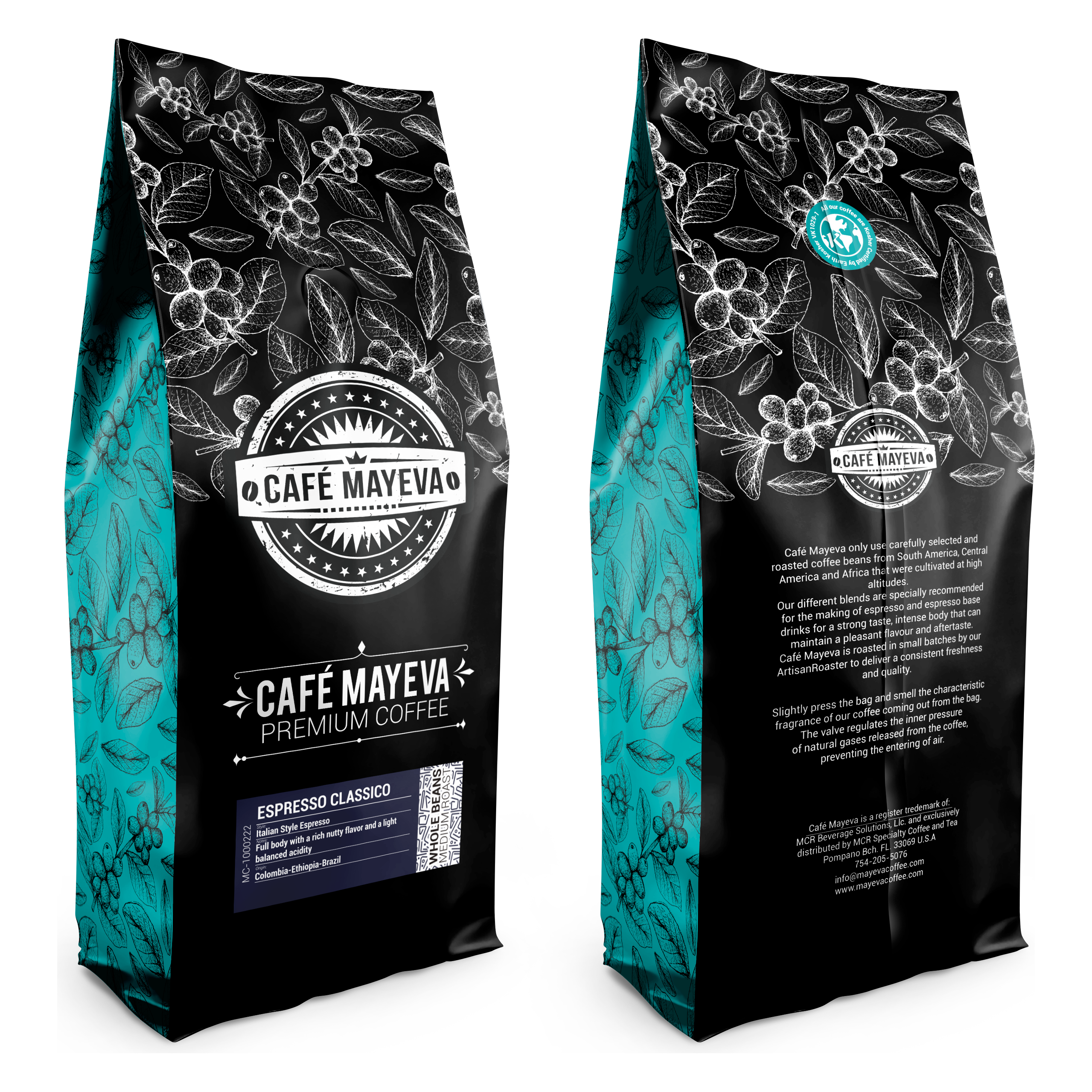 Café Mayeva Espresso Classico 16oz — All Espresso Service