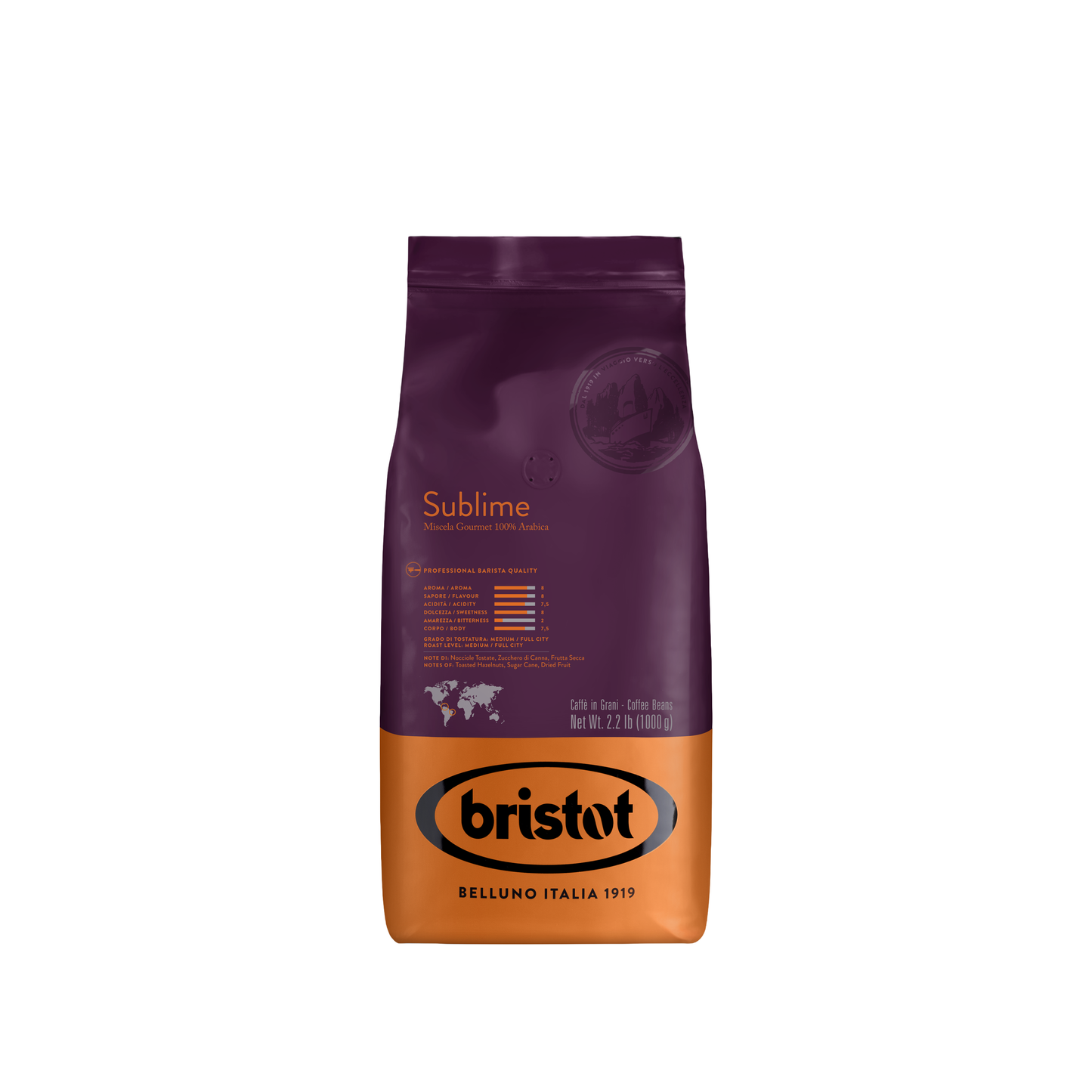 Caffè Bristot Sublime (2.2 lb / 1000g)