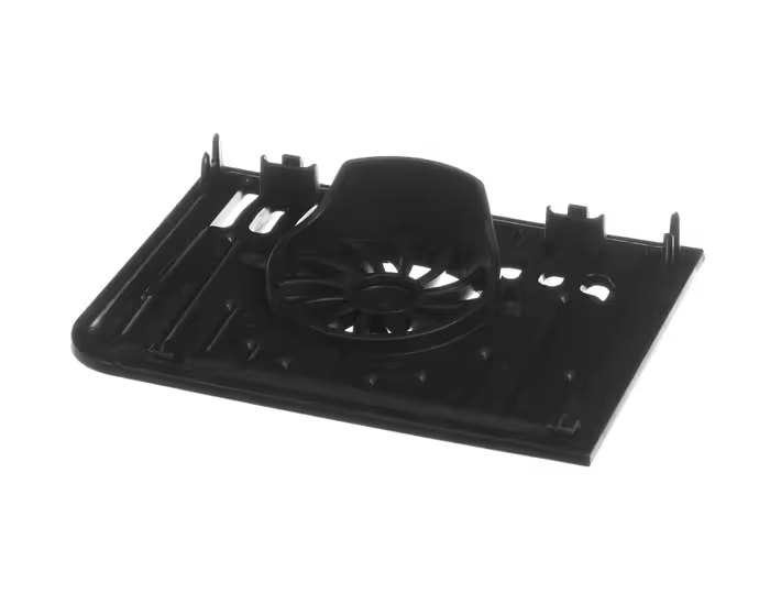 Steam Plate, Black, Plastic, SteamJet Units
