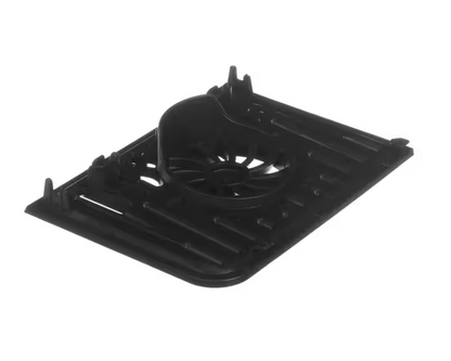 Steam Plate, Black, Plastic, SteamJet Units