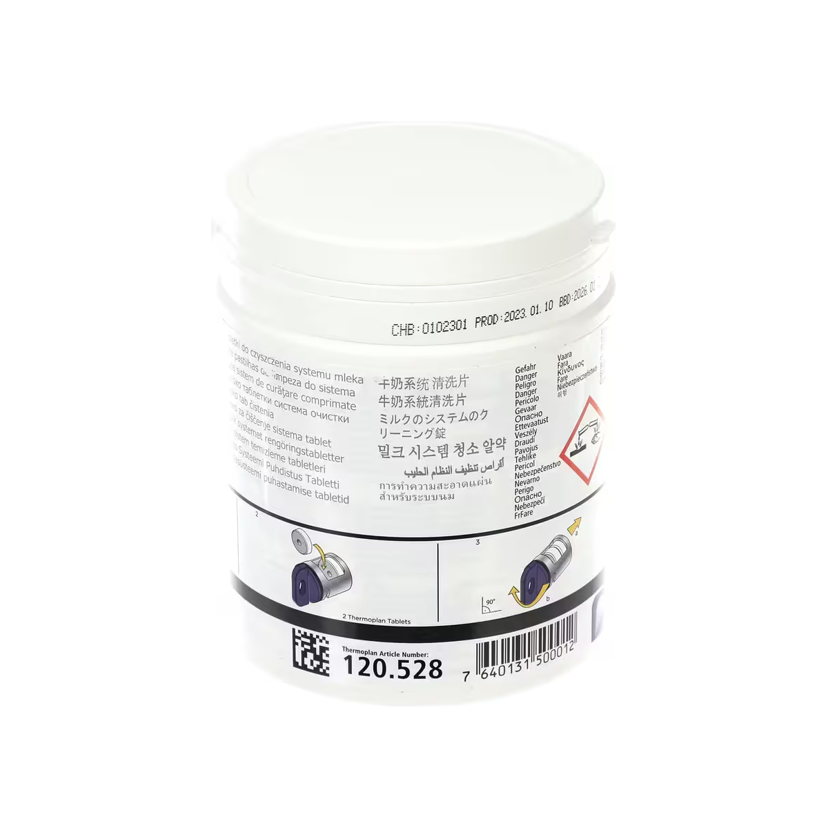 Thermoplan Cleaning Tablets, Milk System