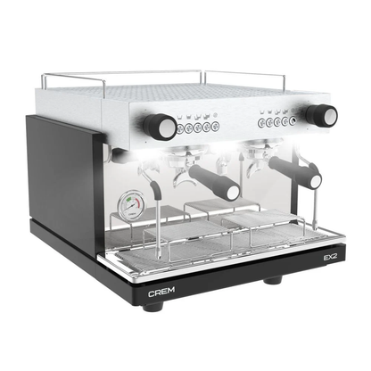 CREM EX2 Mini 220V – 2 Group Espresso Machine with Lavazza Blue Compatible Kit