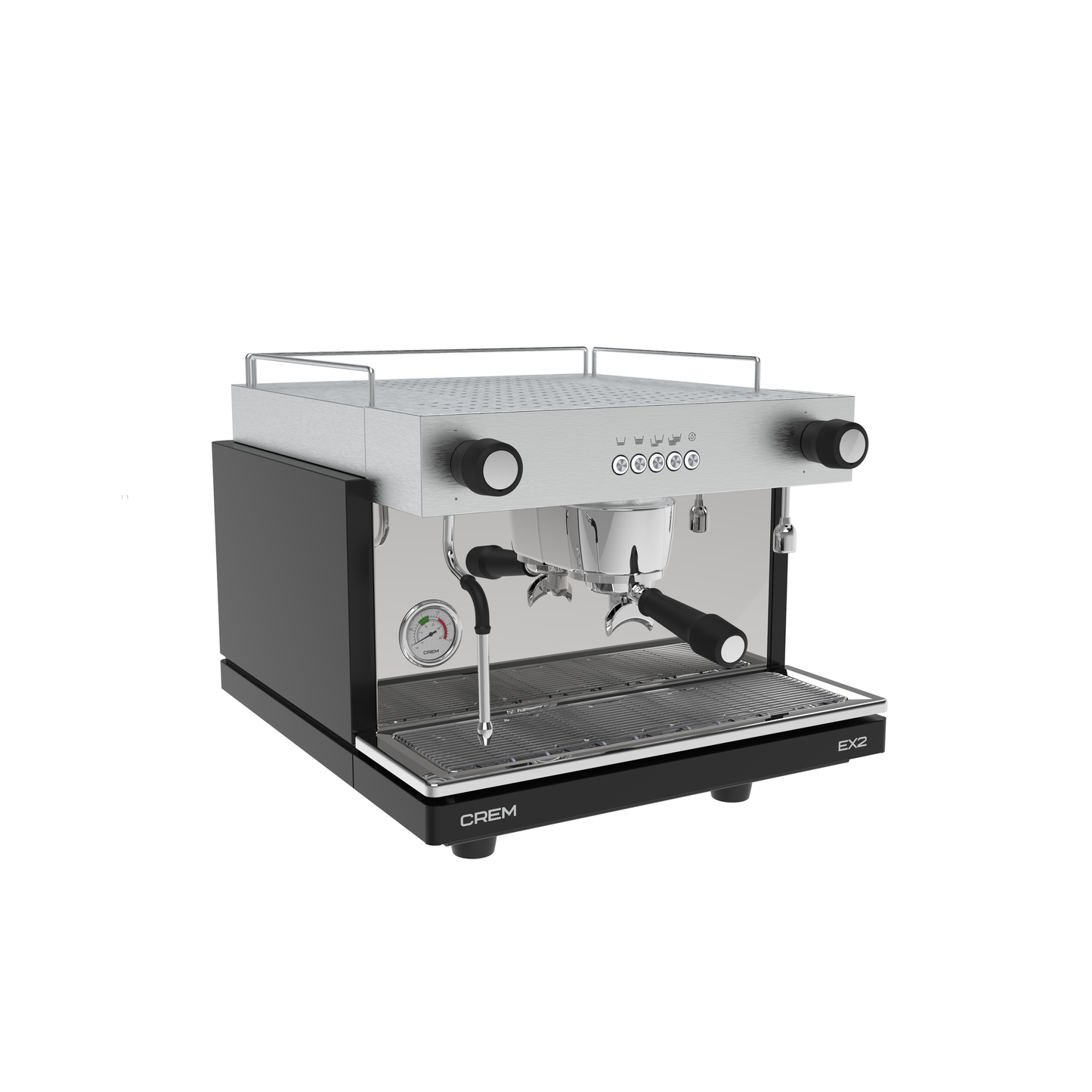 CREM EX2 Mini 120V – 1 Group Espresso Machine with Lavazza Blue Compatible Kit